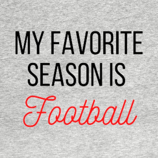 My favorite season is Football by gabiworld